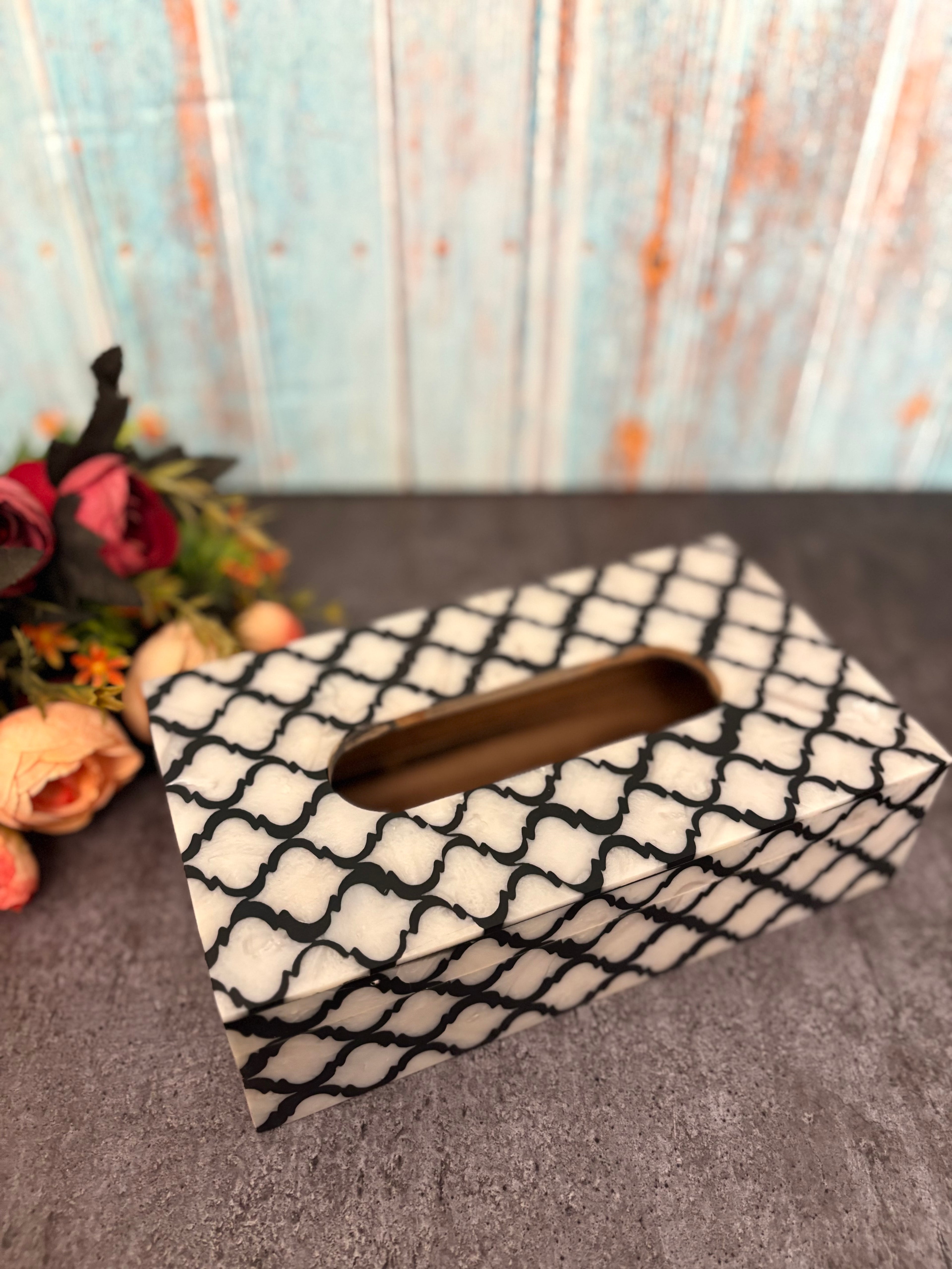 Mono Luxe Tissue Box