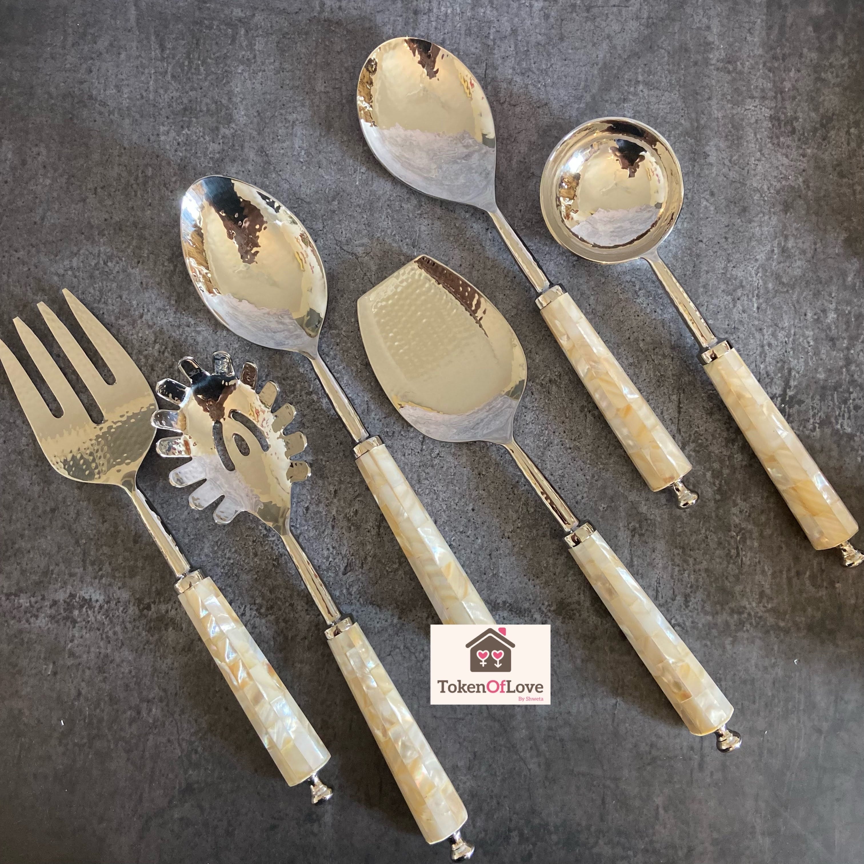 Pearl Luxe Serving Set
