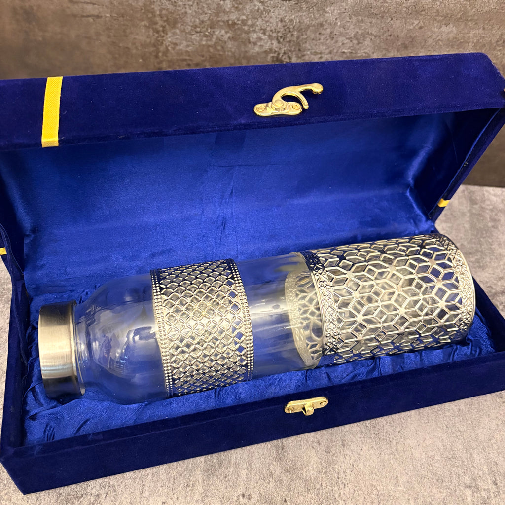 Timeless German Silver Bottle