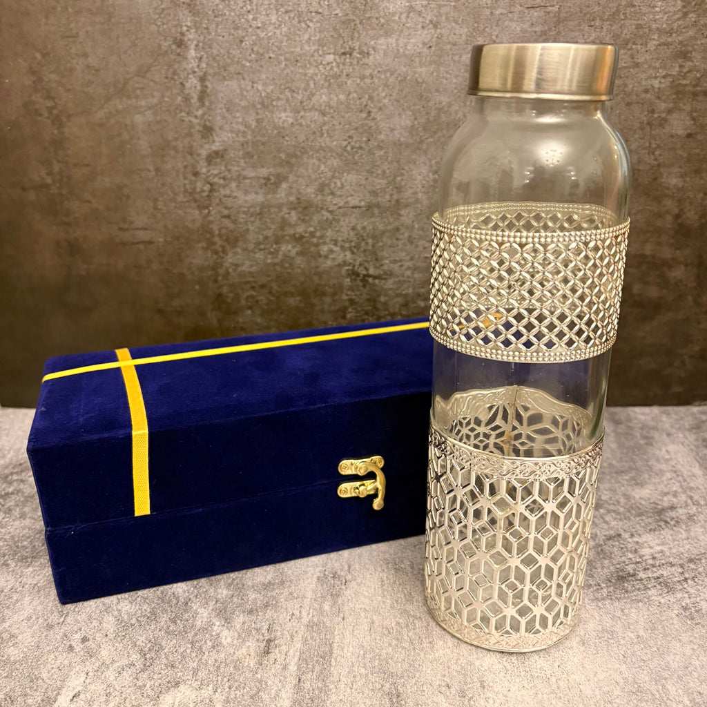 Timeless German Silver Bottle