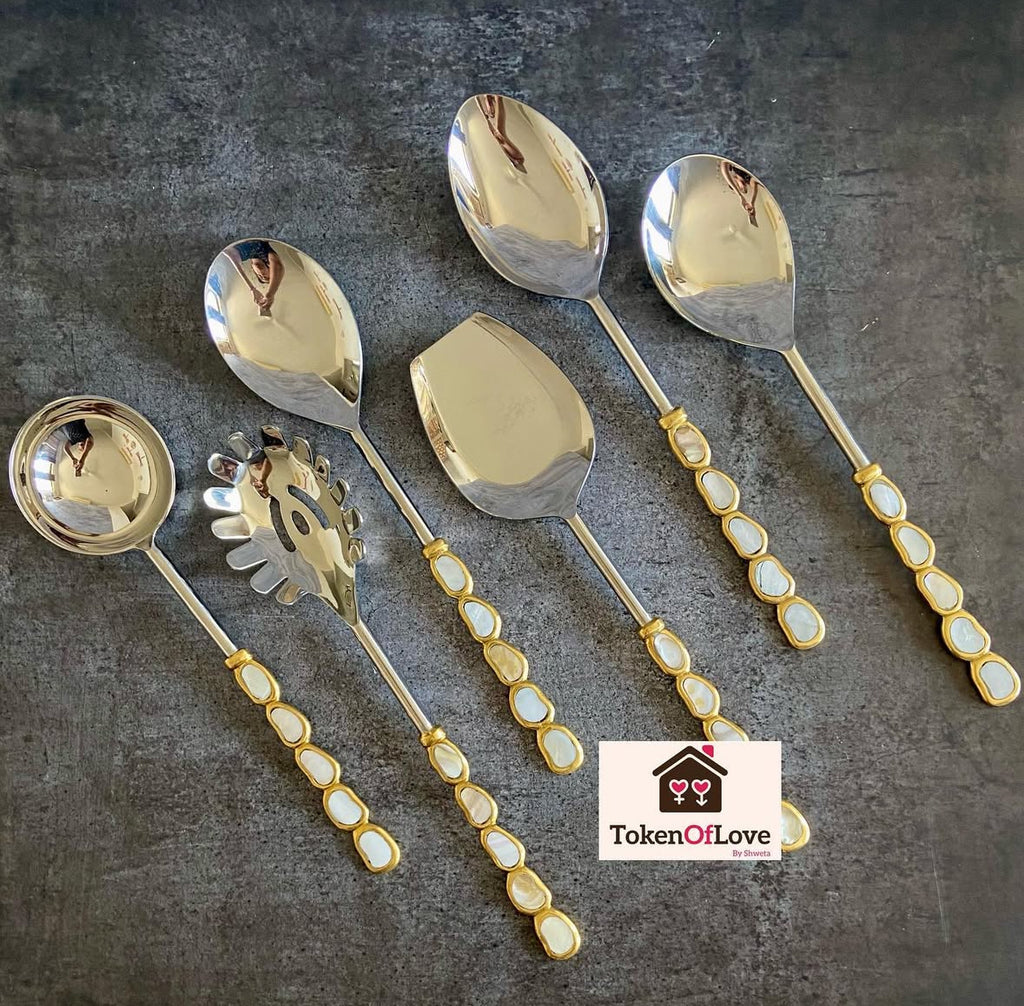 Pearl Luxe Serving Set