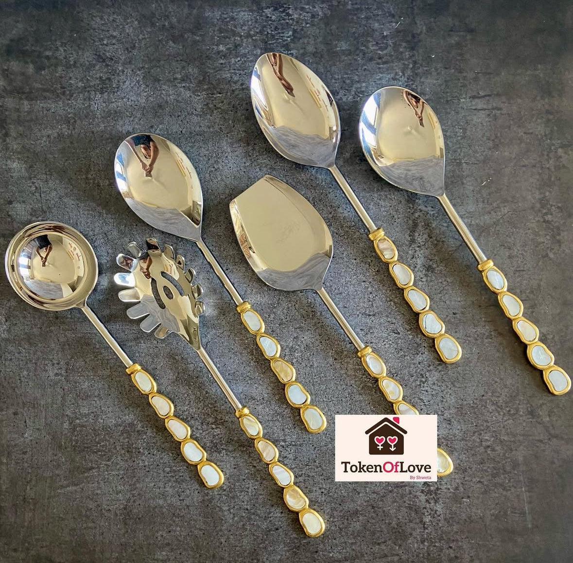 Pearl Luxe Serving Set