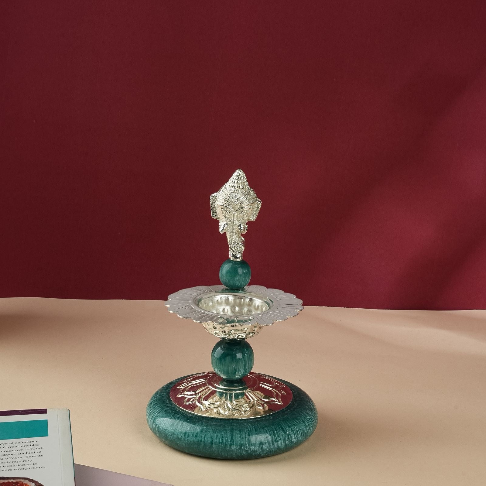Ganpati Designed Diya
