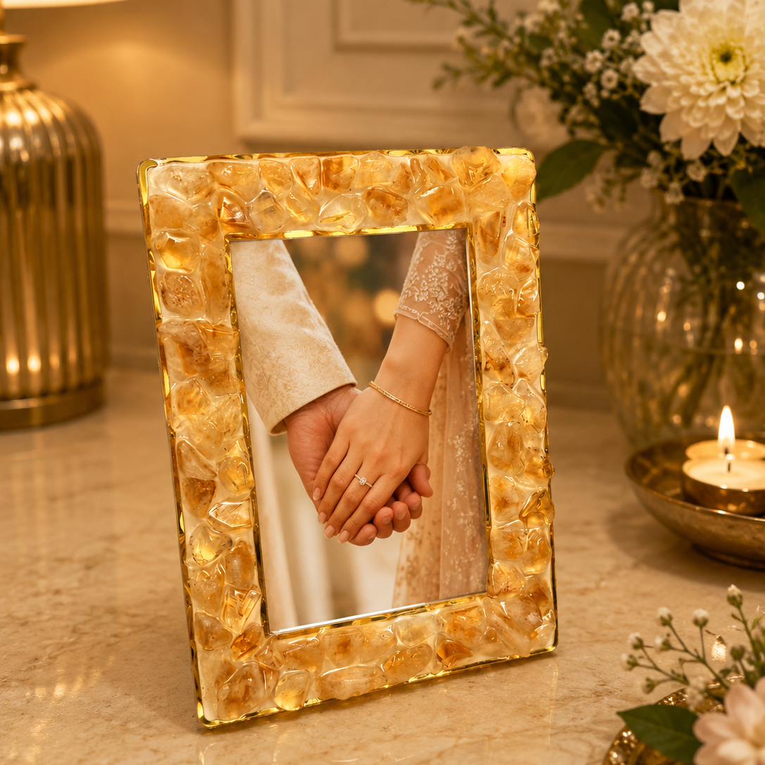 Ivory Stone Frame