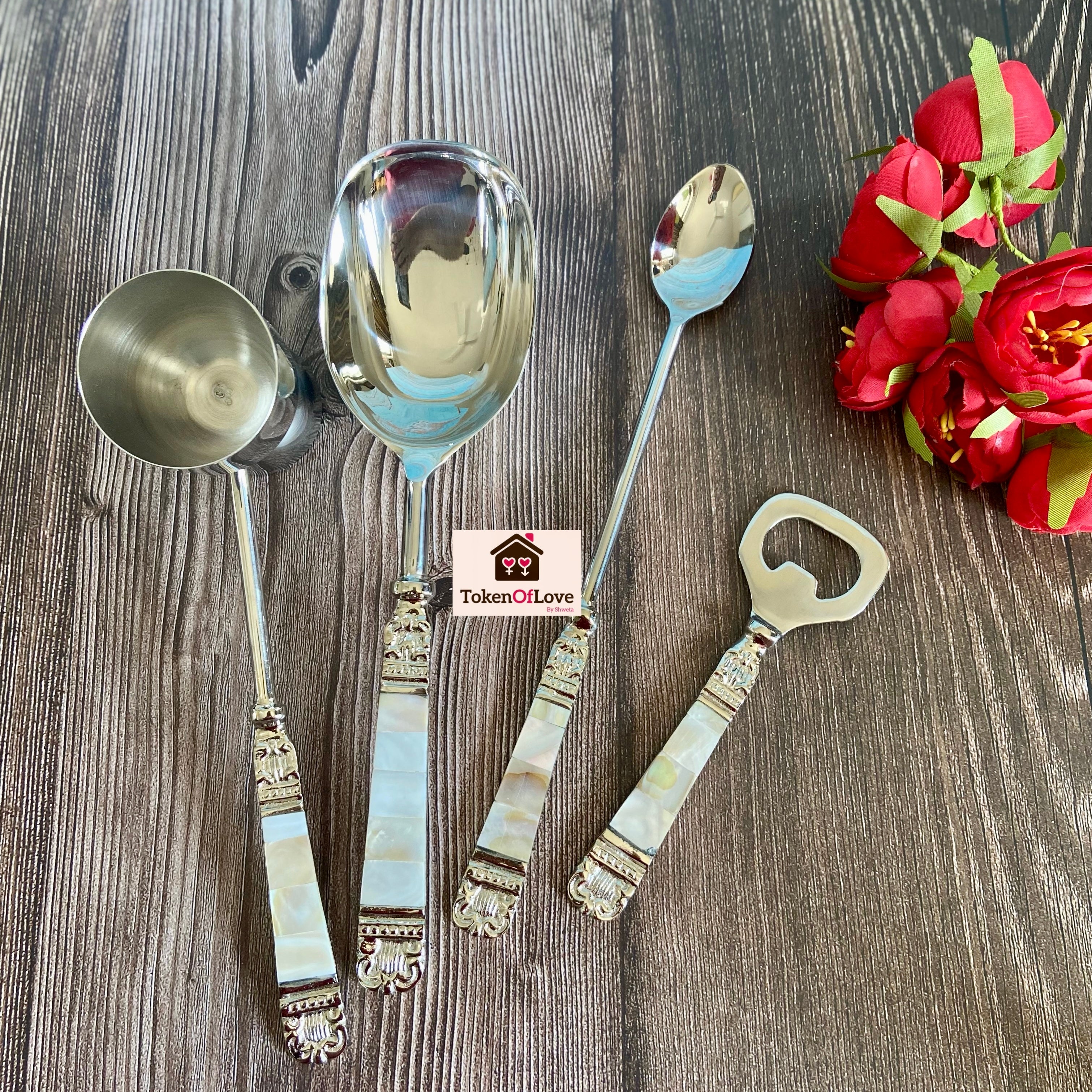 Mother Of Pearl Bar Set