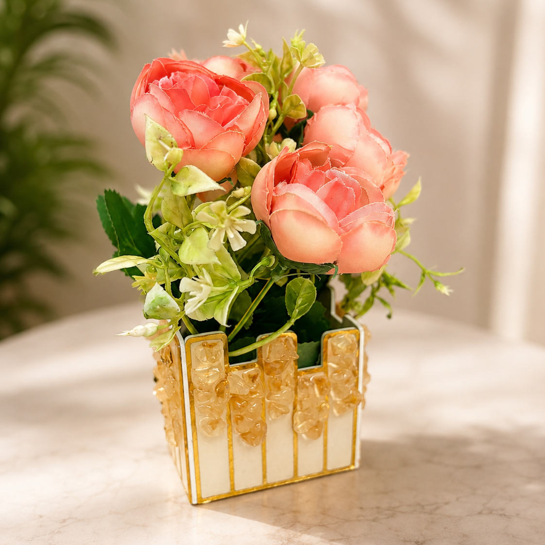 Ivory Luxe Vase