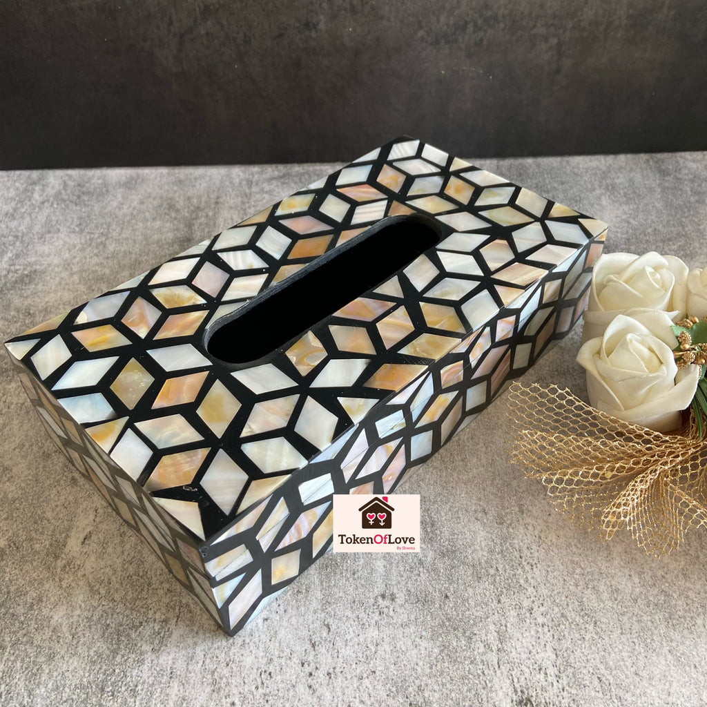 Pearl Luxe Tissue Box