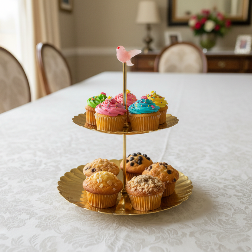 Azure Bird Duet Platter