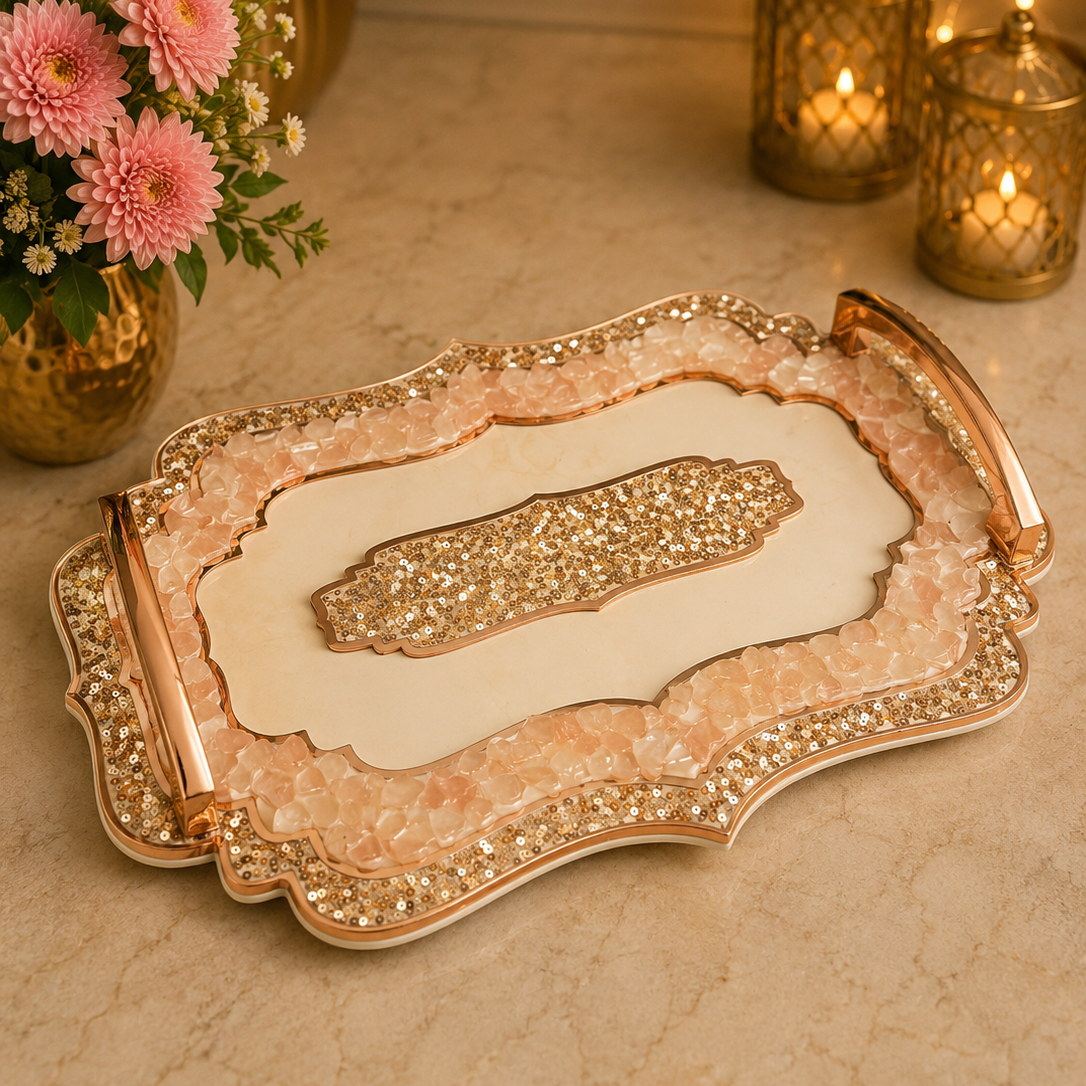 Rose Royale Tray